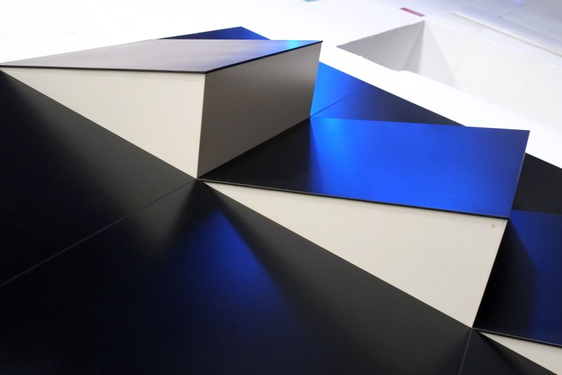 Werk aus der Ausstellung Helmut Bettenhause - innen - außen - unten.