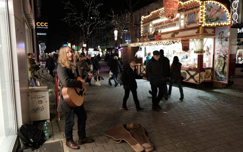 Bei der Eröffnung des Herner Weihnachtsmarktes 2017.