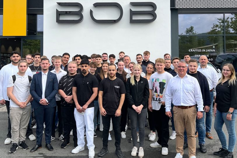 Die BOB-Gruppe begrüßt 56 neue Auszubildende. Fünf von ihnen starten in Herne. 1.8.2022
