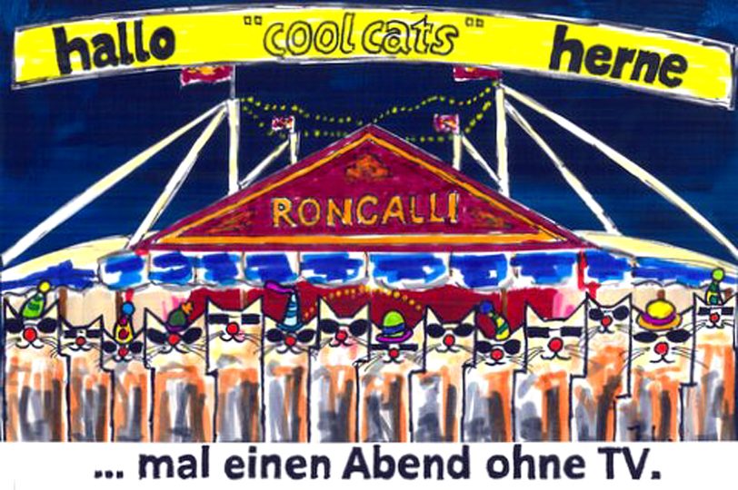 Die Roncalli-cool-cats.