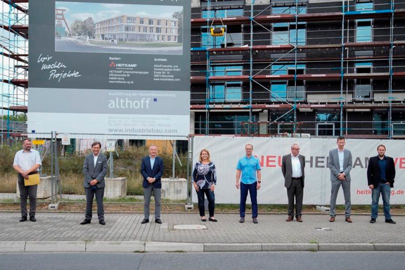 Die neue Heitkamp-Zentrale wurde besucht.