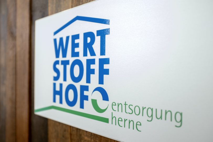 Der Wertstoffhof von Entsorgung Herne wurde von der Deutschen Umwelthilfe ausgezeichnet.