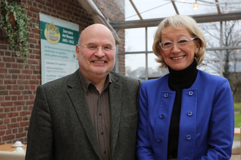 Gregor Spohr (l.) und Jutta Haug