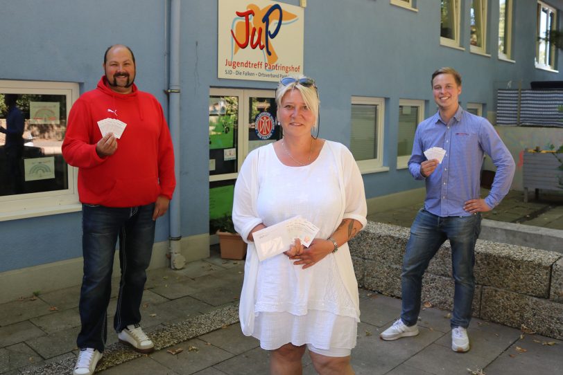 v.l. Matthias Blum, Katja Thiel und Marcel Winter.