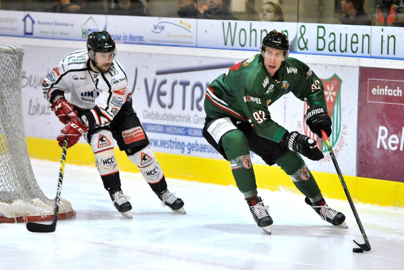 Herner EV geben Rostock Piranhas 4:3.