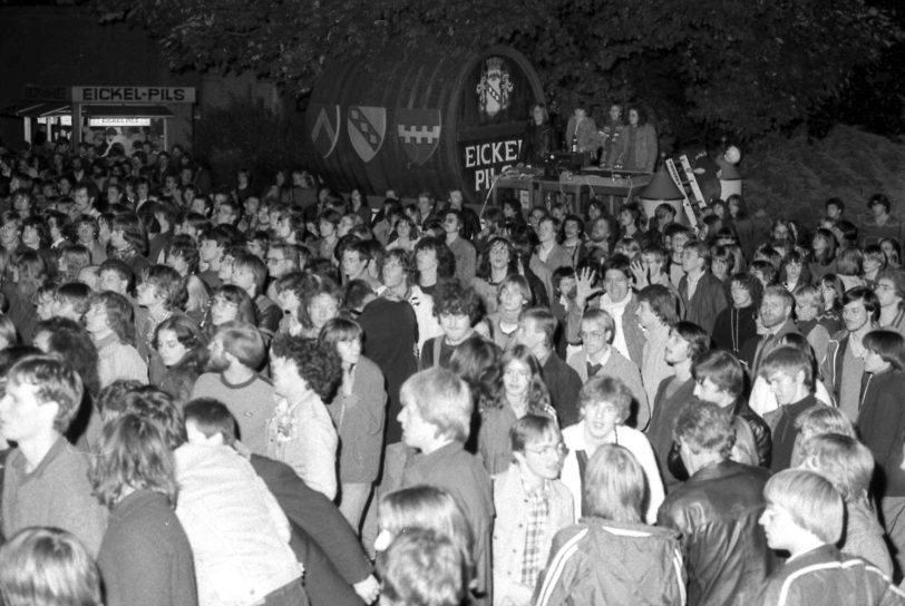 1. Wanner Open Air Hülsmann Publikum 25.9.1981.