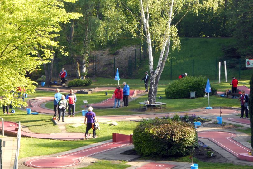 Bei der Kombimeisterschaft im Fun Park.