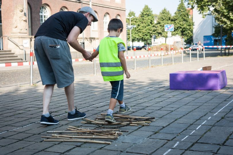 Der Wahrnehmungsparcours.