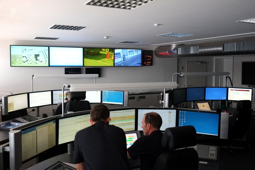 Neue Leitstelle der Feuerwehr Herne.