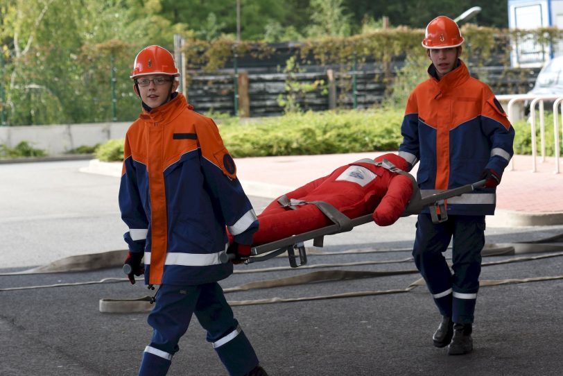 Jahresabschlussübung der Jugendfeuerwehr Herne