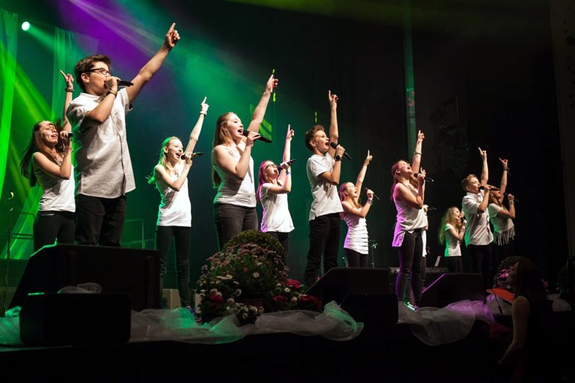 Das Gospelprojekt-Ruhr Ostern 2016 im Kulturzentrum Herne.