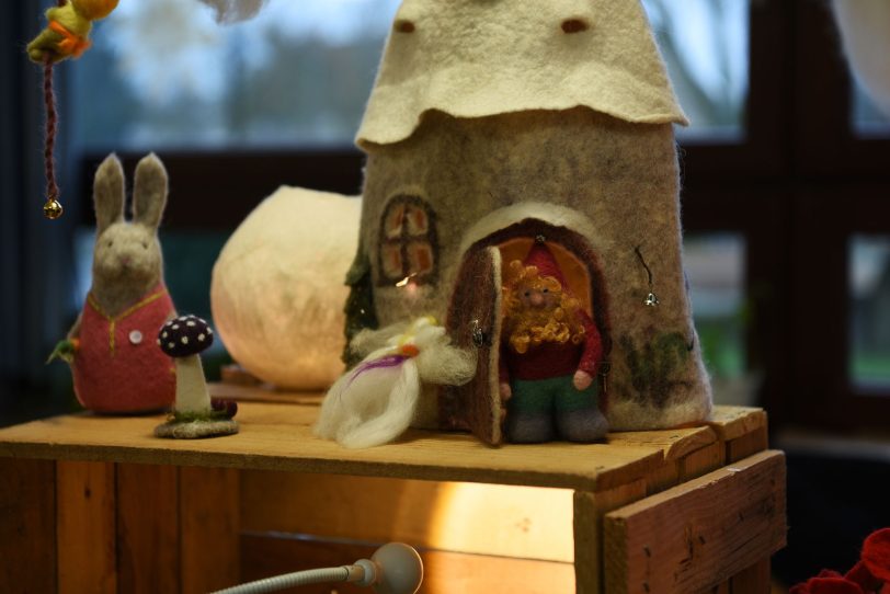 Adventsbasar in der Hiberniaschule.