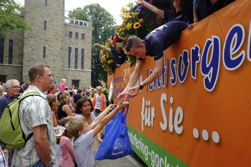 Der Kirmesumzug 2015.