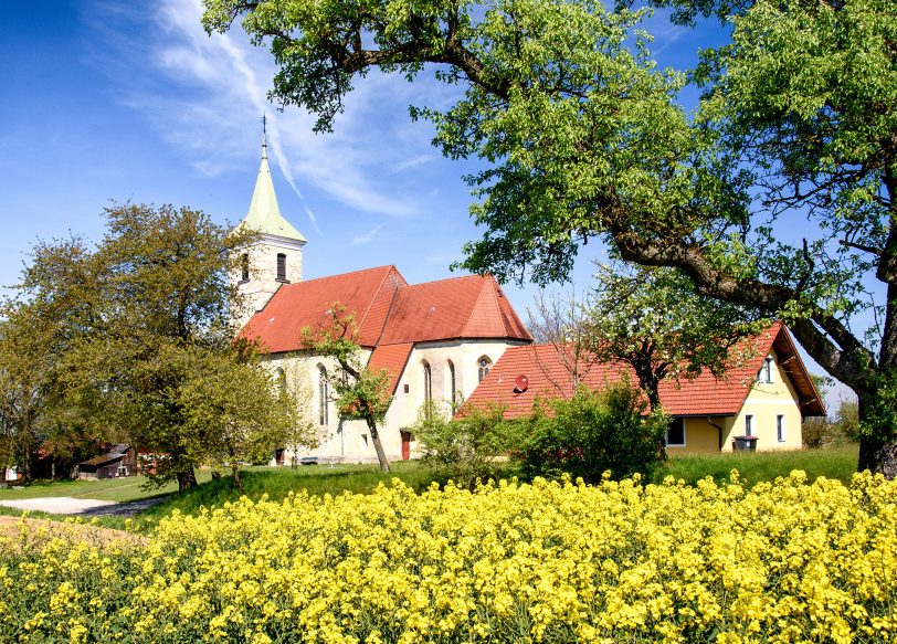 Das Jakobuskirchlein in Weigersdorf in der Pfarre Ried im Taunuskreis