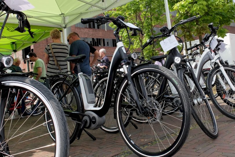 Impressionen von der ersten E-Bike Messe e:Motion auf Zeche Ewald.