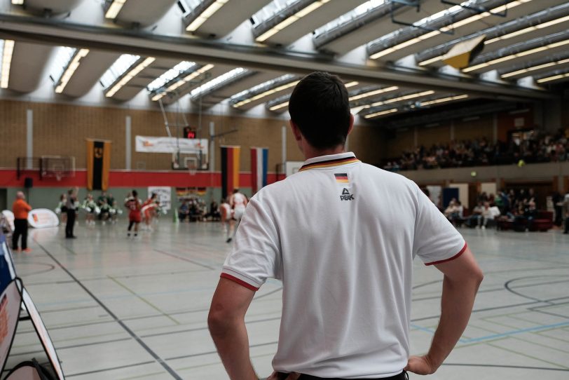Das Basketball Länderspiel Deutschland Niederlande in der H2K-Arena.