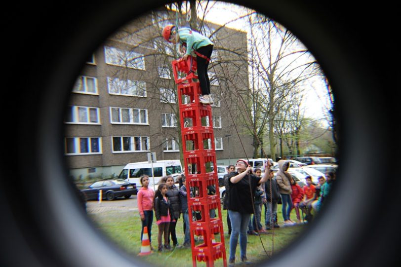 Kistenklettern