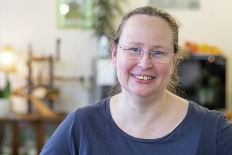 Gaby Greiner, Lebensmittelretterin von Foodsharing.
