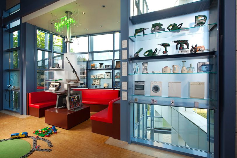 Die Spielecke im Museum Strom und Leben in Recklinghausen.