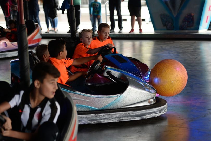 3. Autoscooter-Fußball bei Osselmann.