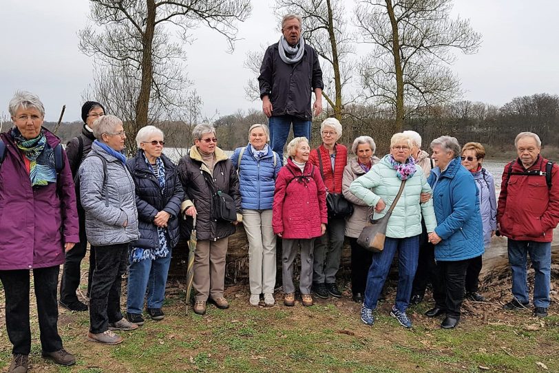 Wandergruppe des Vereins Sport mit Senioren.