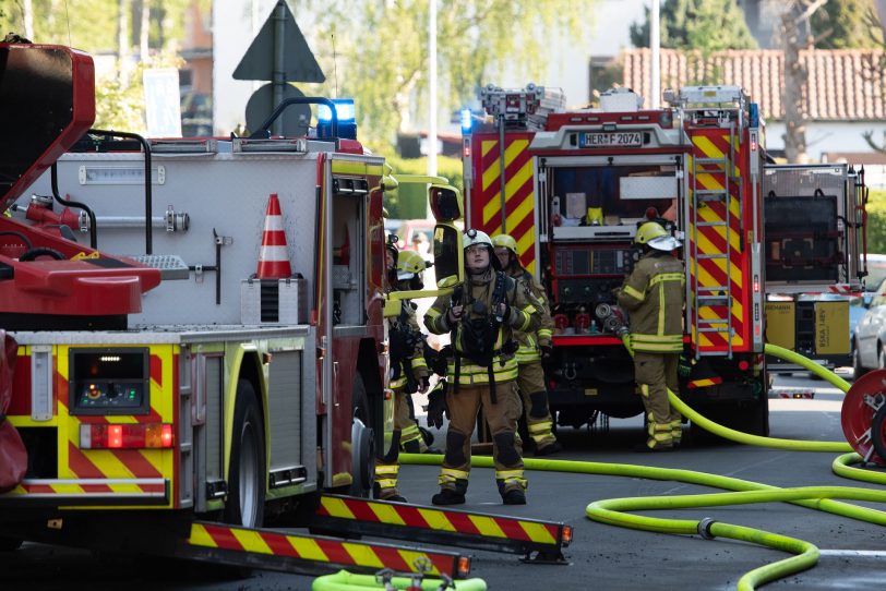 Dachstuhlbrand Hannoverstraße
