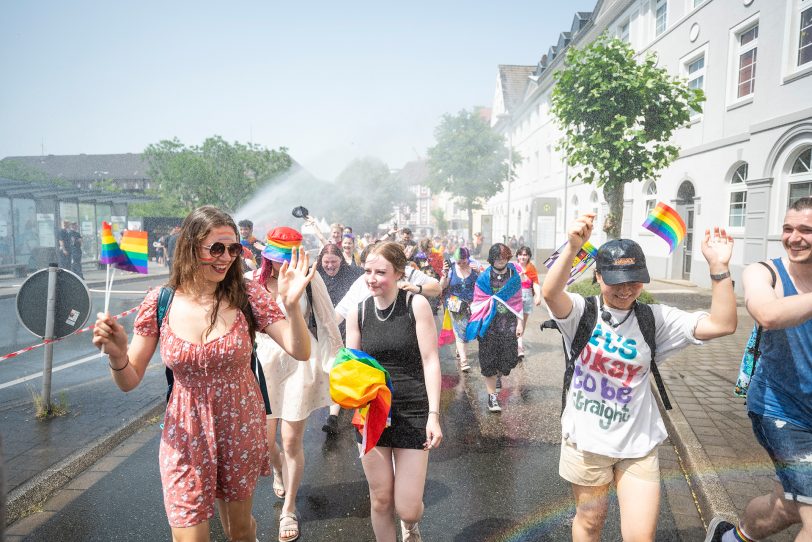 Impressionen vom Christopher Street Day (CSD) 2022 in Herne.