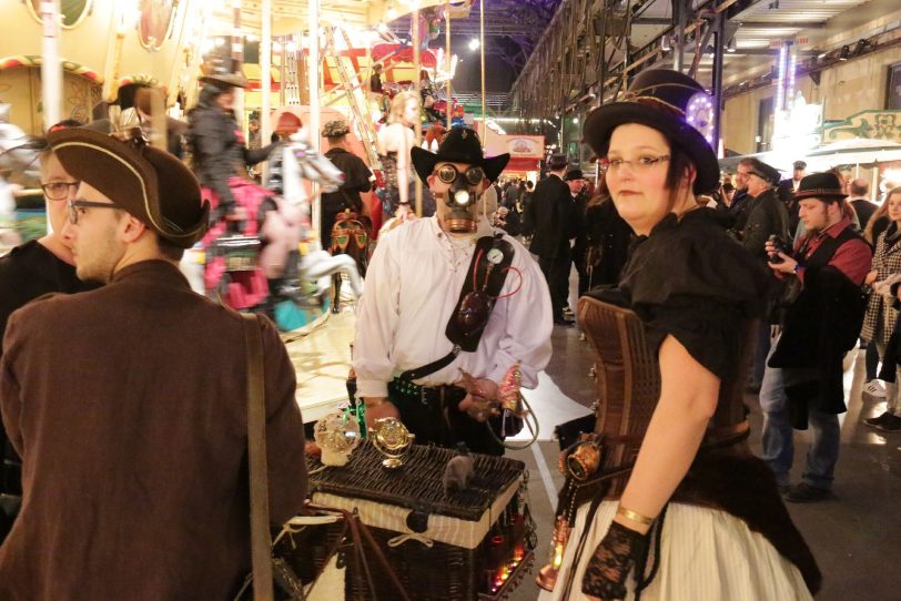 2. Steampunk-Jahrmarkt in der Jahrhunderthalle Bochum