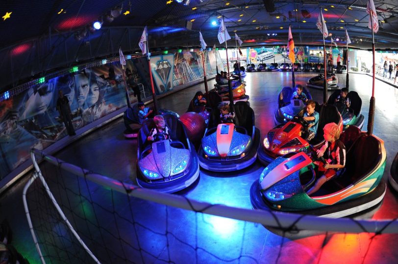 Autoscooter-Fußball bei Osselmann