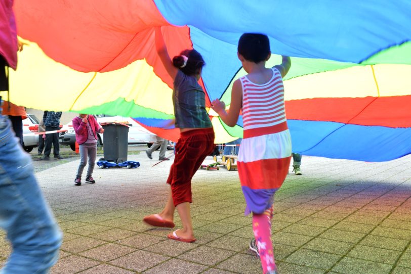 Sport war das Thema der Kinder der Einrichtung am Weustenbusch.