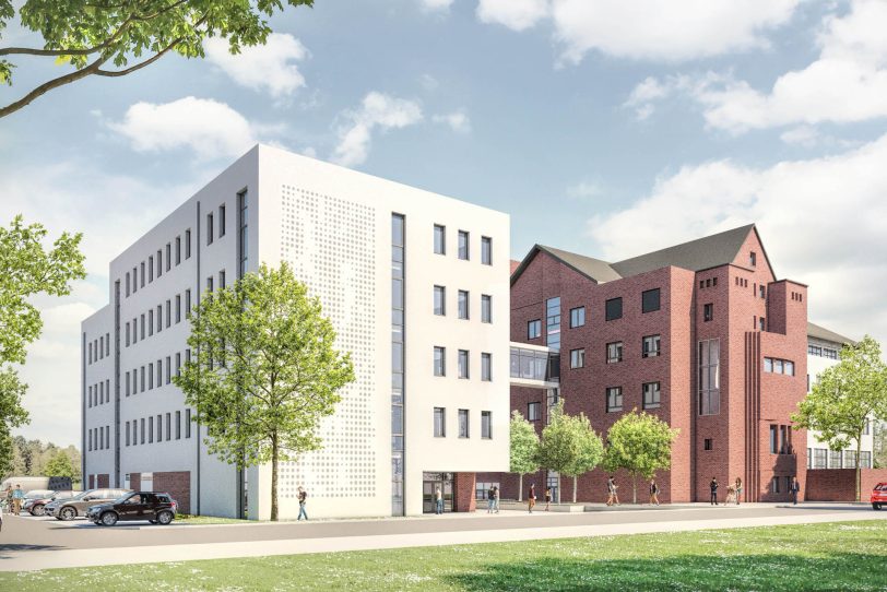 Der Campus der St. Elisabeth Gruppe soll künftig Platz für 400 Auszubildende Pflegefachkräfte bieten.