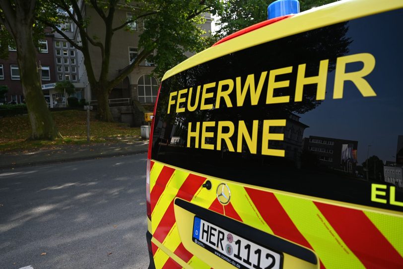 Die Feuerwehr Herne rückte zu einem Brand an die Realschule Sodingen aus (Symbolbild).