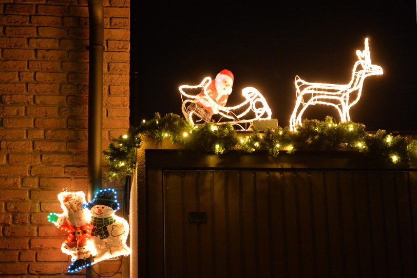 Weihnachtsbeleuchtung 2020 in Herne.