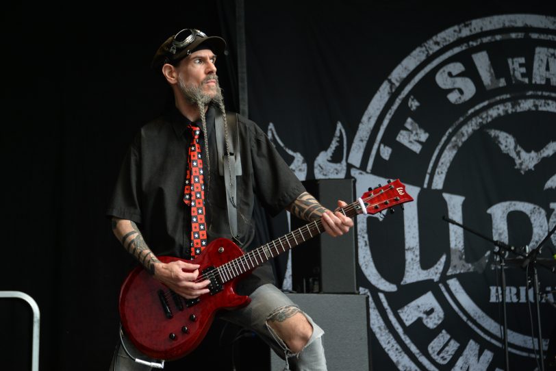 35. Rock-Spektakulum Tag zwei. im Bild Helldecker.