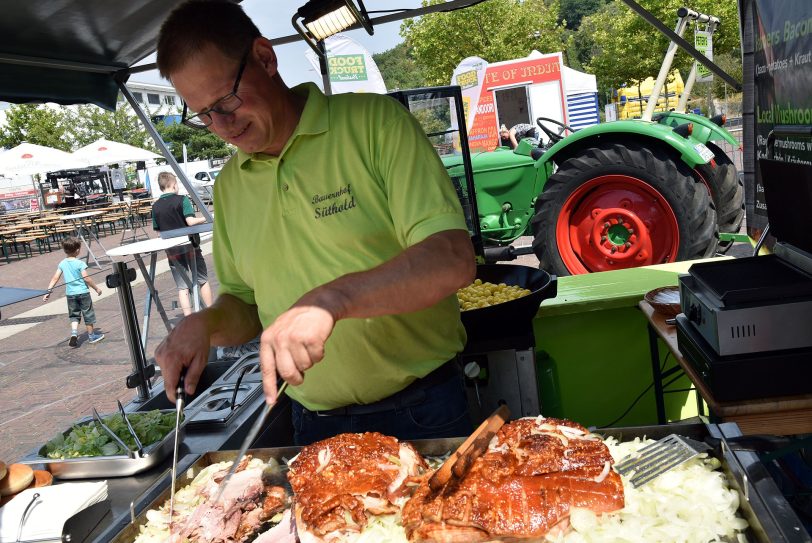 Das dritte Foodtruck Vestival auf Zeche Ewald.