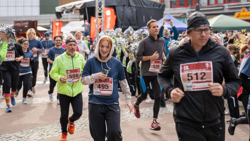 Der 18. St. Martini-Lauf in der Herner Innenstadt ging am Sonntag (29.10.2023) über die Bühne.