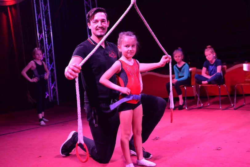 Zirkus Projektwoche an der Kolibri Schule.