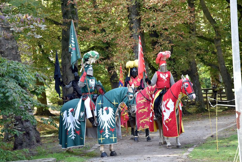 Mittelaltermarkt im Strünkeder Park.