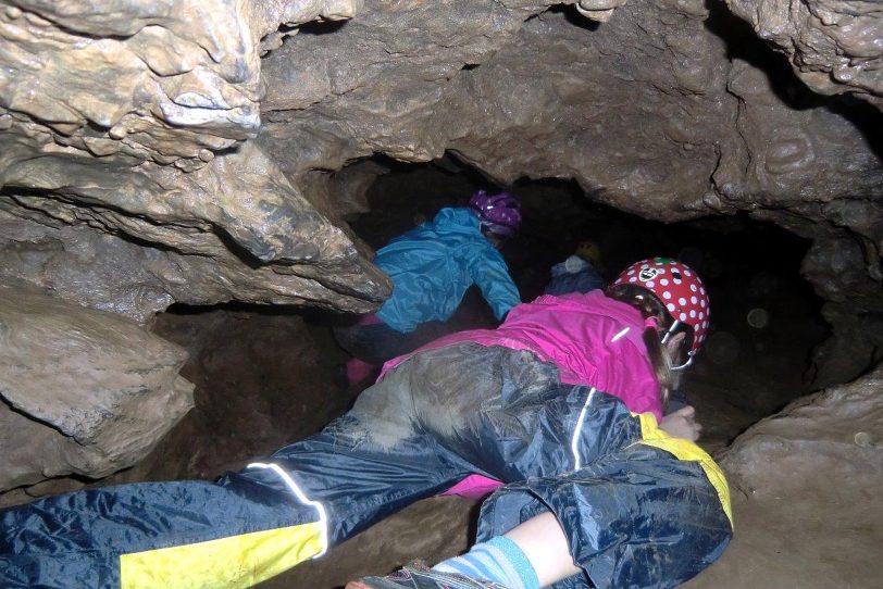 Ausflug der CTW-Kinder in die Kluterthöhle.