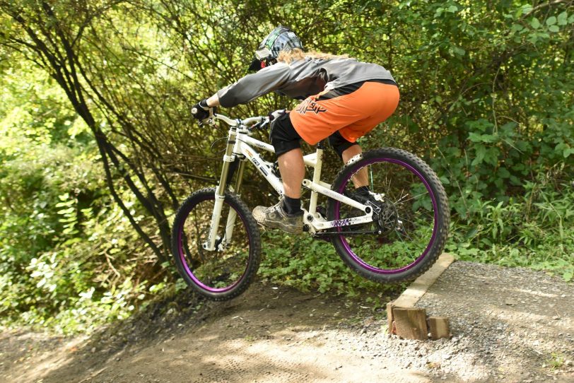 Vorstellung der neuen MTB-Strecken auf den Halden Hoppenbruch und Hoheward.