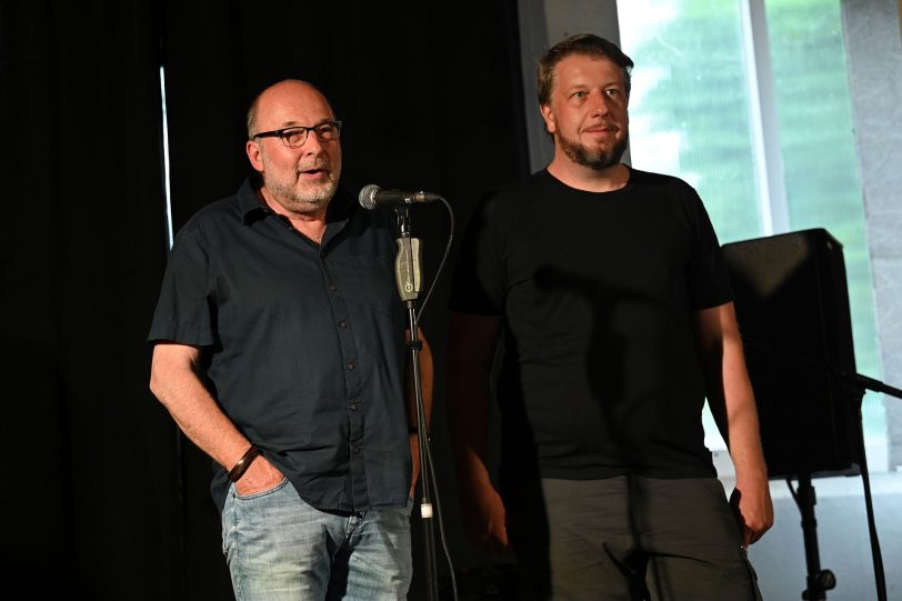 Frank Köhler, Geschäftsführer der GFS (li.) und Jakob Terlau, 1. Vorsitzender Rockbüro Herne
