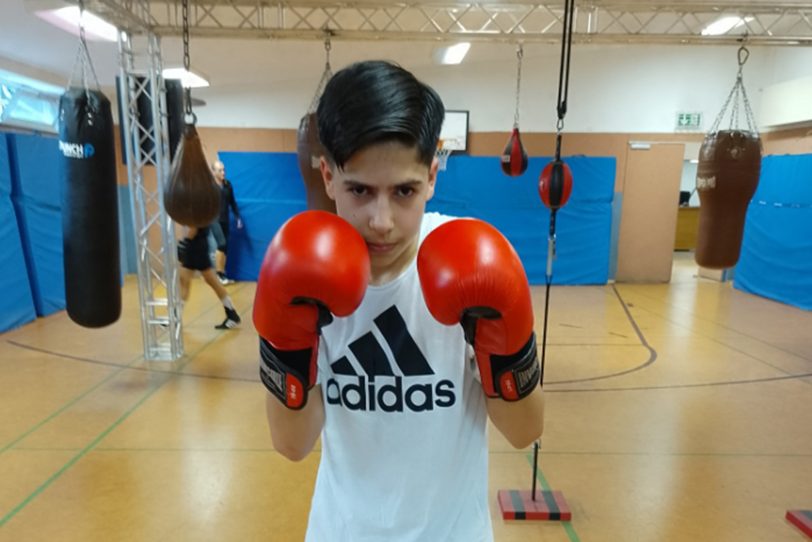 Der Unser Fritz-Boxer Semih Yilmaz.