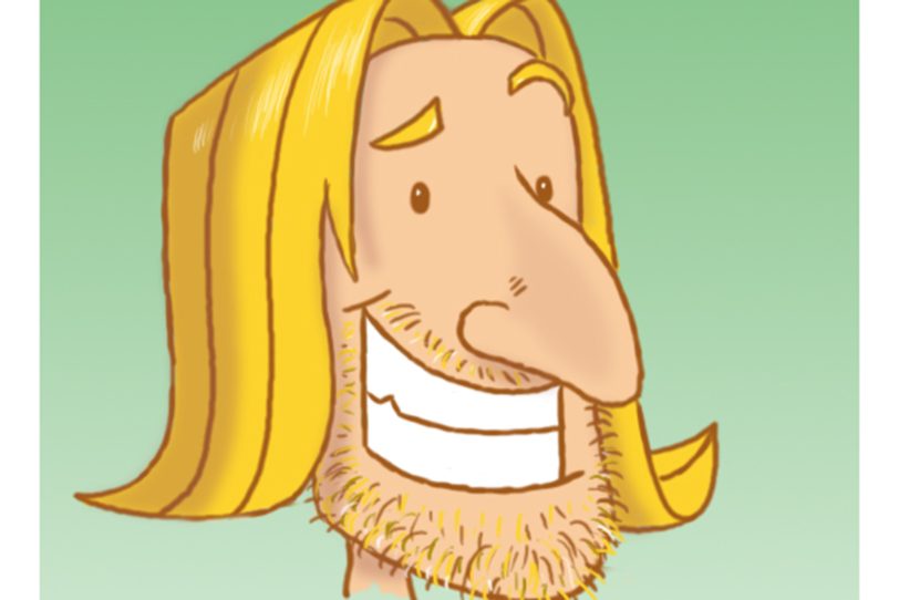 Ein Selbstportrait des Schöpfers der Crange-Pins - Dietmar Kremer.