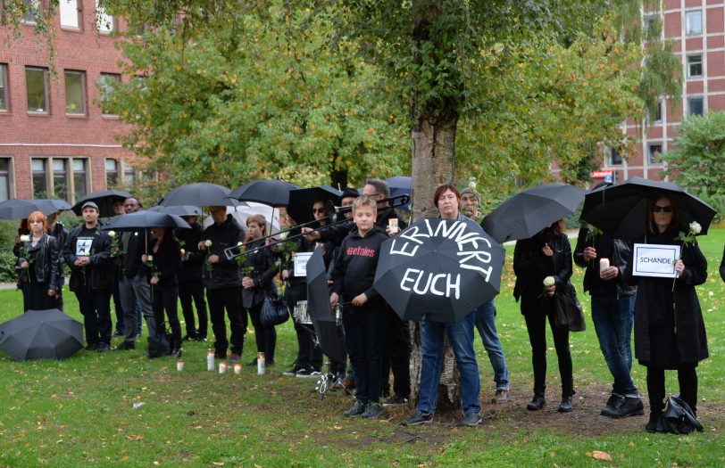 Gegen-Veranstaltungen am 1.10.2019 gegen die Spaziergänge der sogenannten Besorgten Bürger in der Herner Innenstadt.