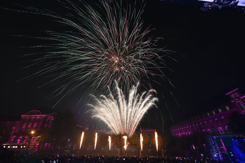 Feuerwerk Nr. 2 vom Feuerabend 2022.