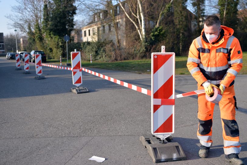 Das Testzentrum auf dem Cranger Kirmes Platz bekommt eine neue Verkehrsführung.