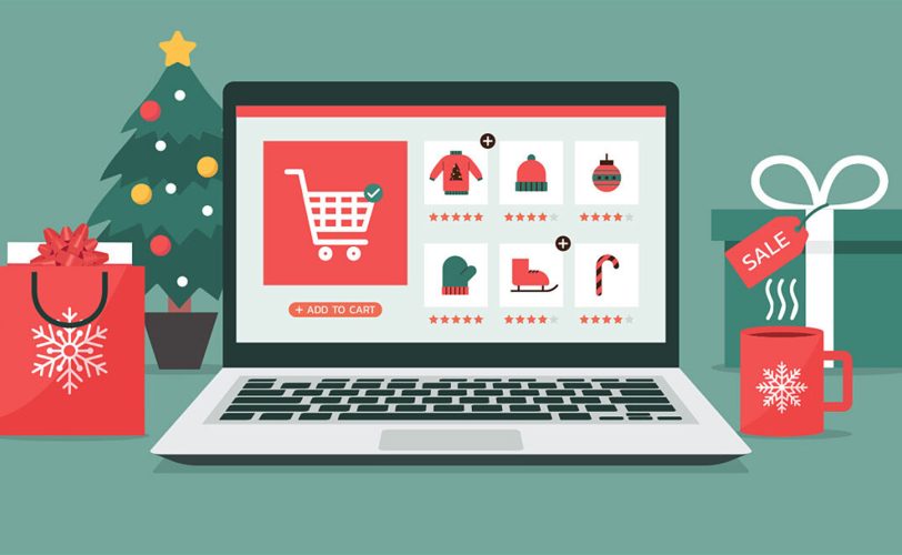 Weihnachtsgeschenke werden gerne online eingekauft.