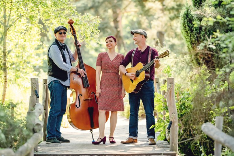 Das Trio 'Rawsome Delights'.