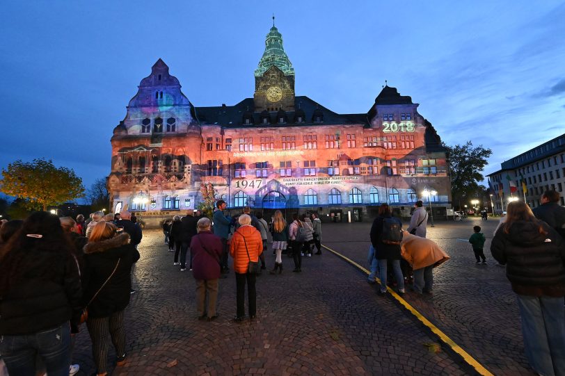 Recklinghausen leuchtet nach eine Jahr Corona-bedingter Pause wieder.