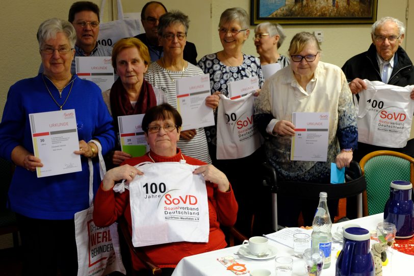 SoVD - Jahresabschluss mit Ehrung.